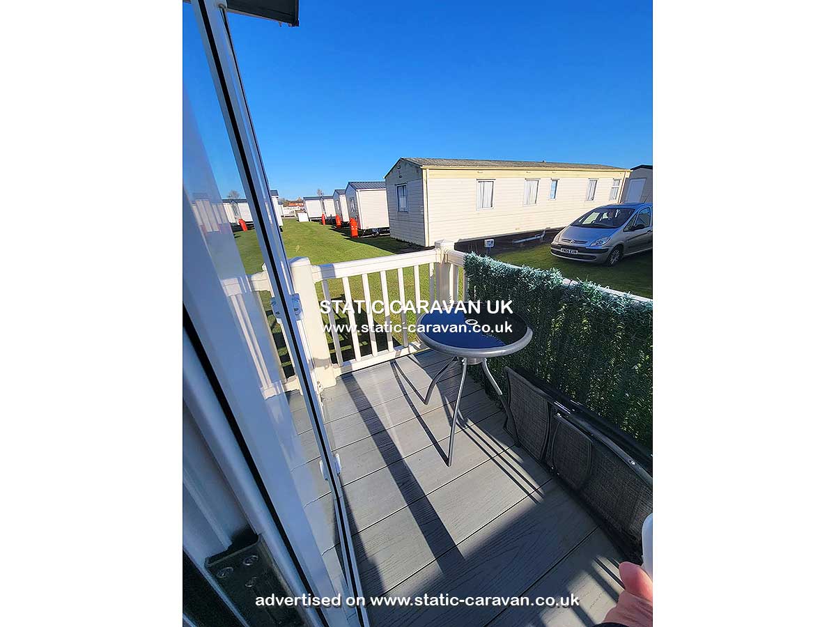 Caravan for hire 45 Nutmeg Park at Golden Sands, Mablethorpe, Lincolnshire