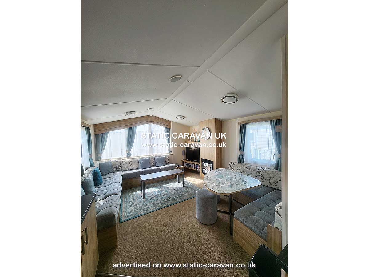 Caravan for hire 95 Teak Bank at Golden Sands, Mablethorpe, Lincolnshire