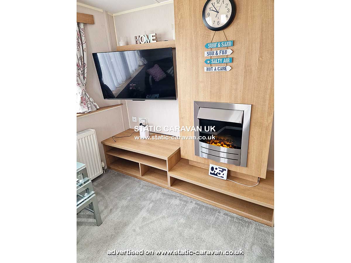 Caravan for hire FSA7 at Golden Sands, Kinmel Bay, Rhyl, Denbighshire, North Wales