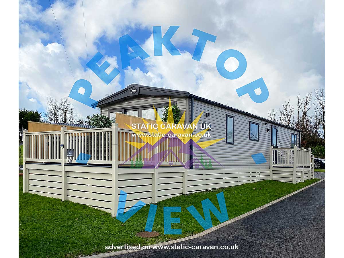Caravan holiday rental Peaktop View at Grasmoor View Holiday Park, Workington, Cumbria