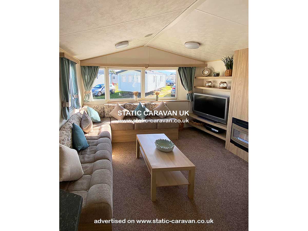 Caravan for hire 37 Iris at Greenacres, Porthmadog, Gwynedd, North Wales