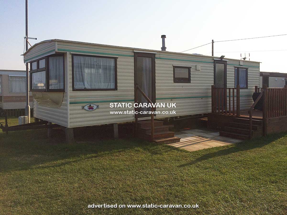 Caravan holiday rental A13 at Long Beach Park, Hemsby, Great Yarmouth, Norfolk