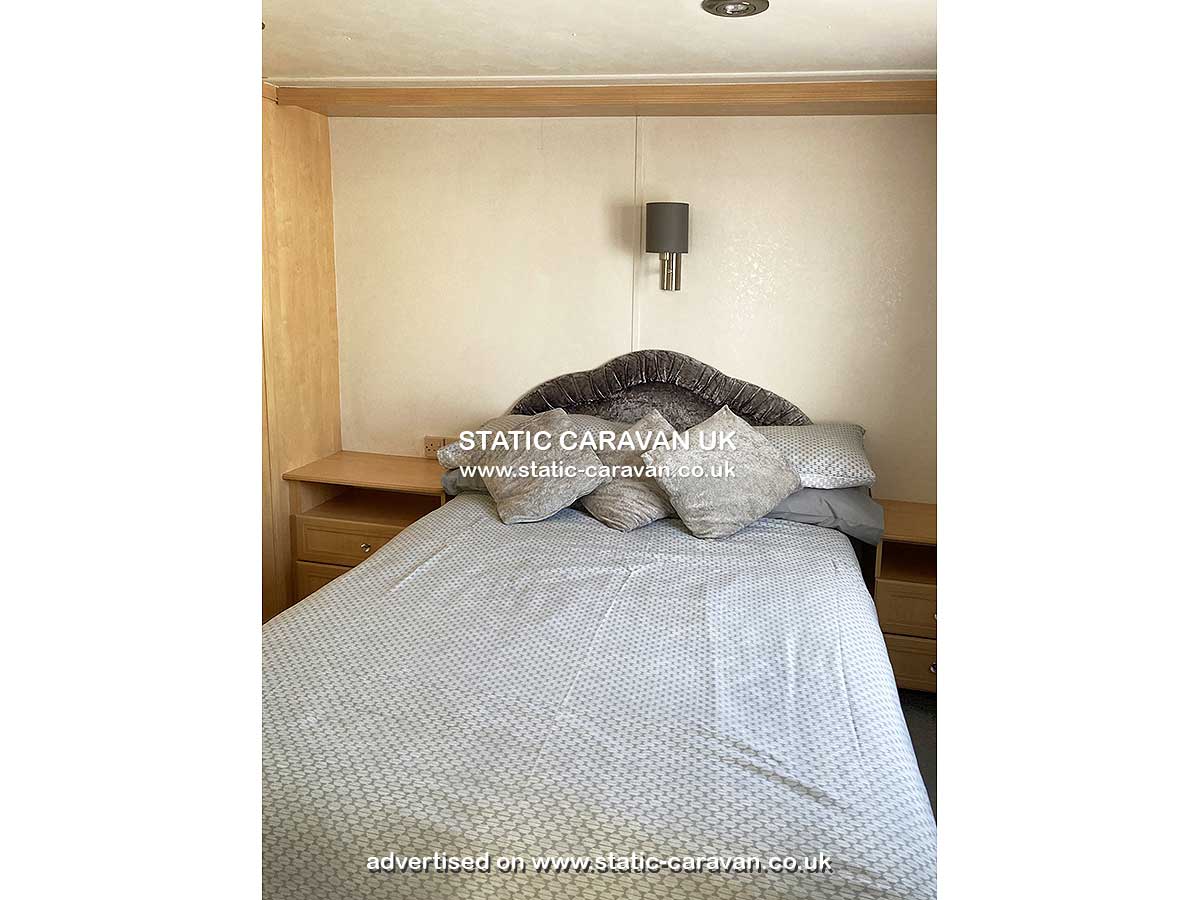 Caravan for hire A13 at Long Beach Park, Hemsby, Great Yarmouth, Norfolk