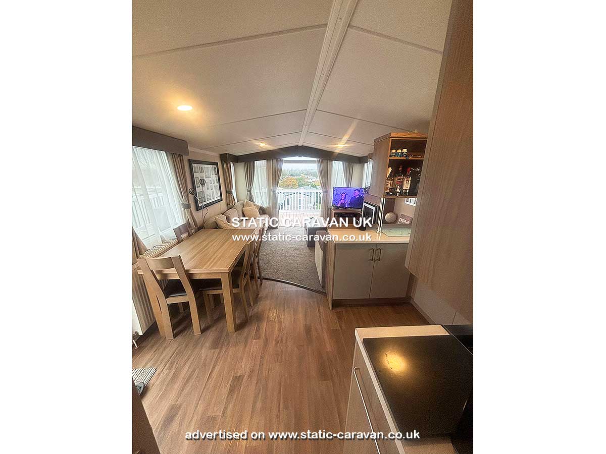 Caravan for hire Mountain View 51 at Hafan-Y-Mor, Pwllheli, Gwynedd, North Wales