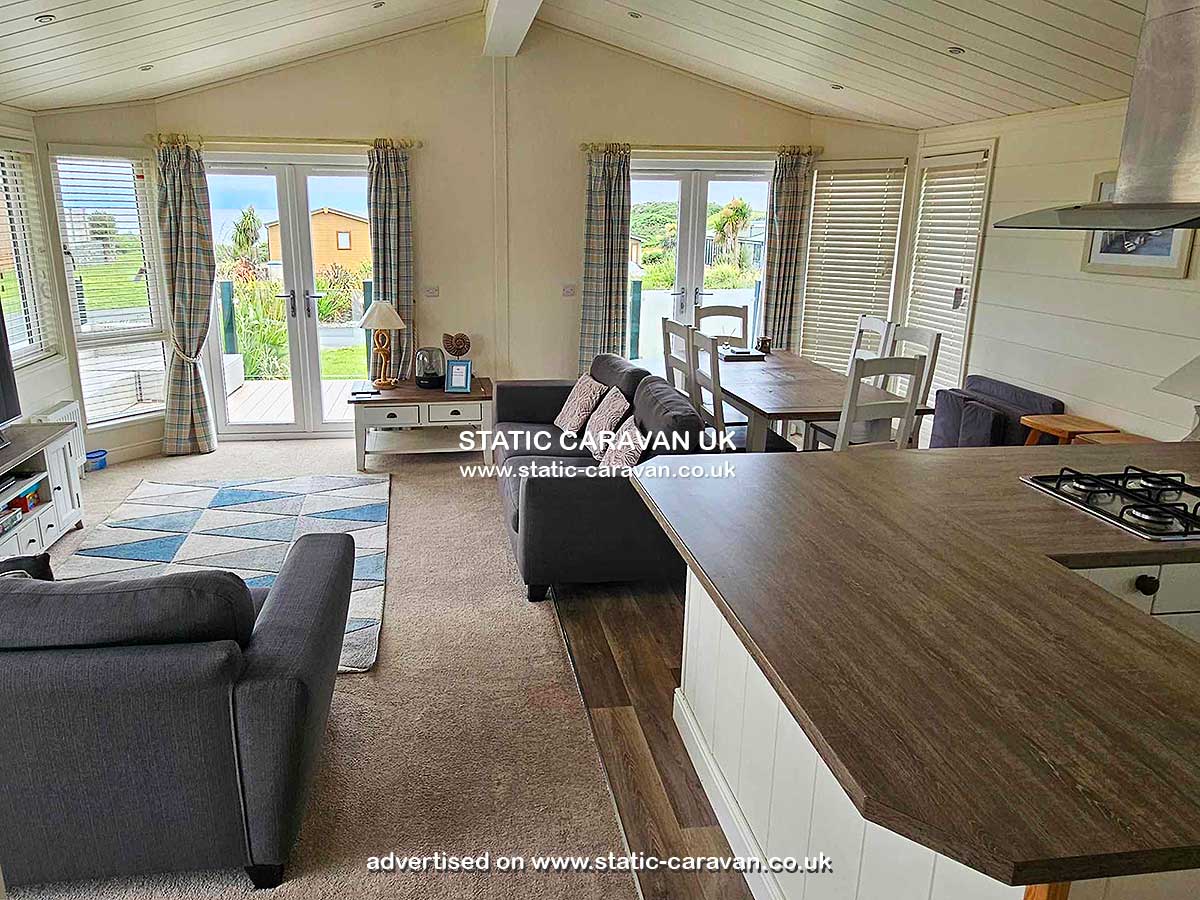 Caravan holiday rental 24 Golf Village at Hafan-Y-Mor, Pwllheli, Gwynedd, North Wales