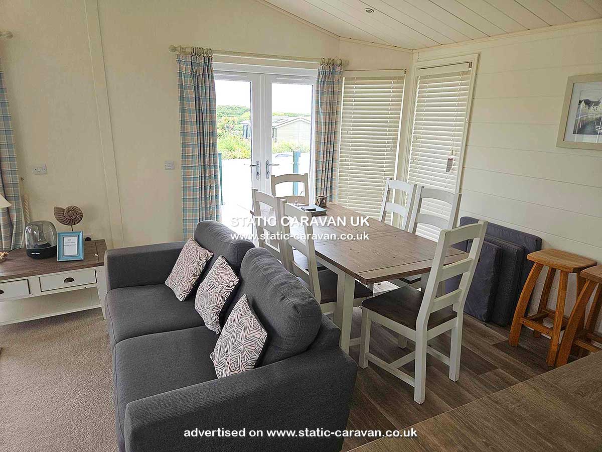 Caravan for hire 24 Golf Village at Hafan-Y-Mor, Pwllheli, Gwynedd, North Wales