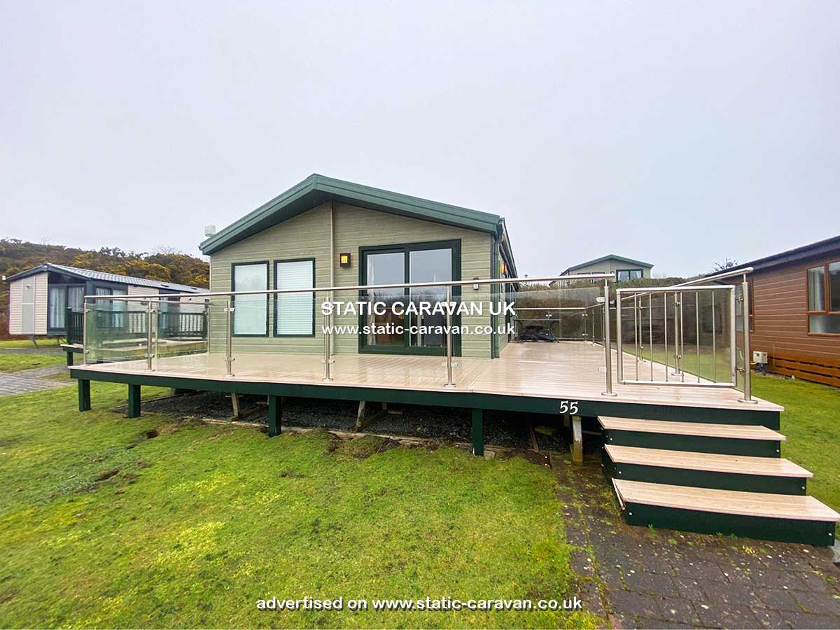 Static Caravan for hire at 55 The Stables, Hafan-Y-Mor, Pwllheli, Gwynedd, North Wales
