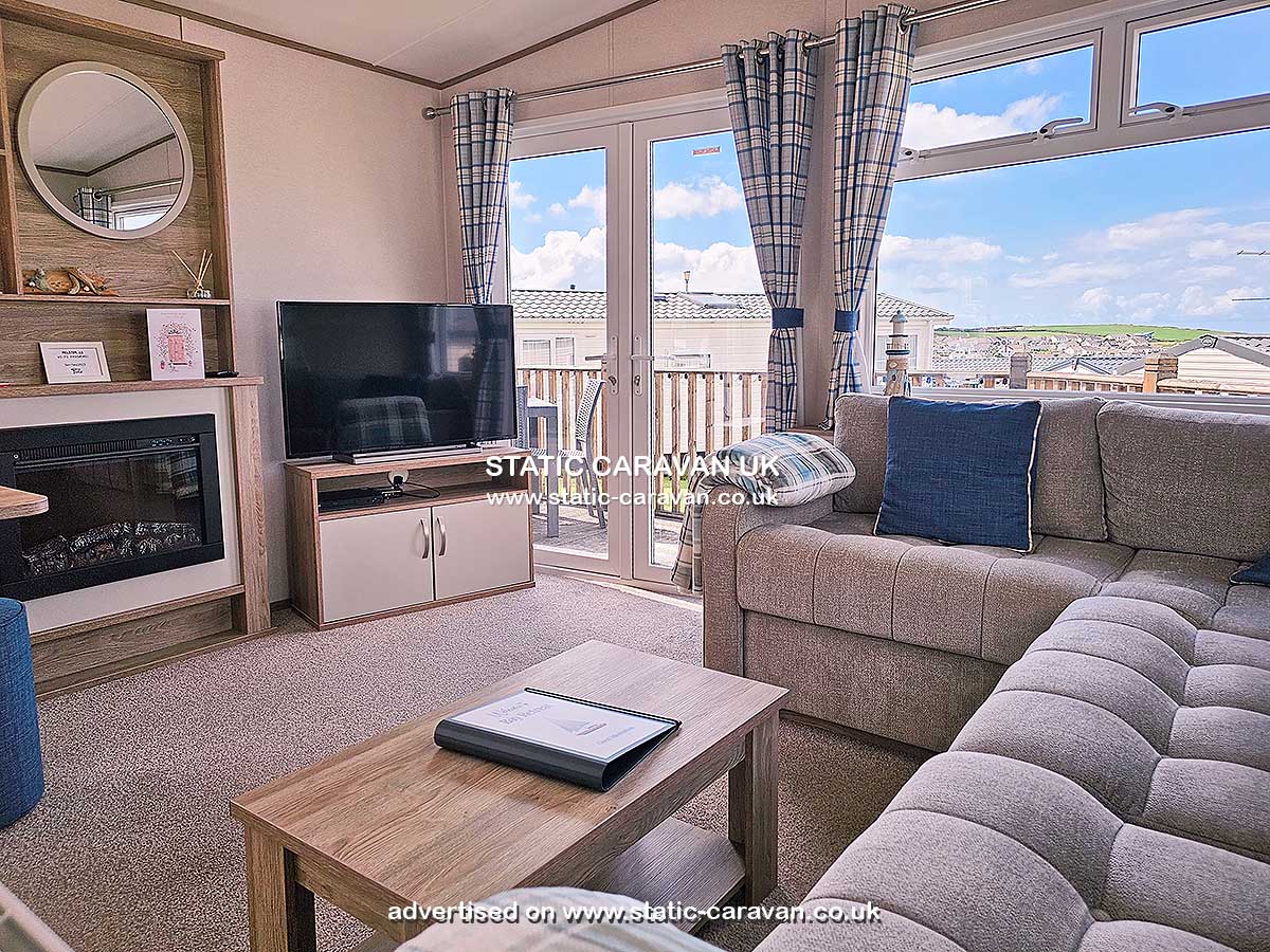 Caravan for hire Bay Retreat at Liskey Hill, Perranporth, Cornwall