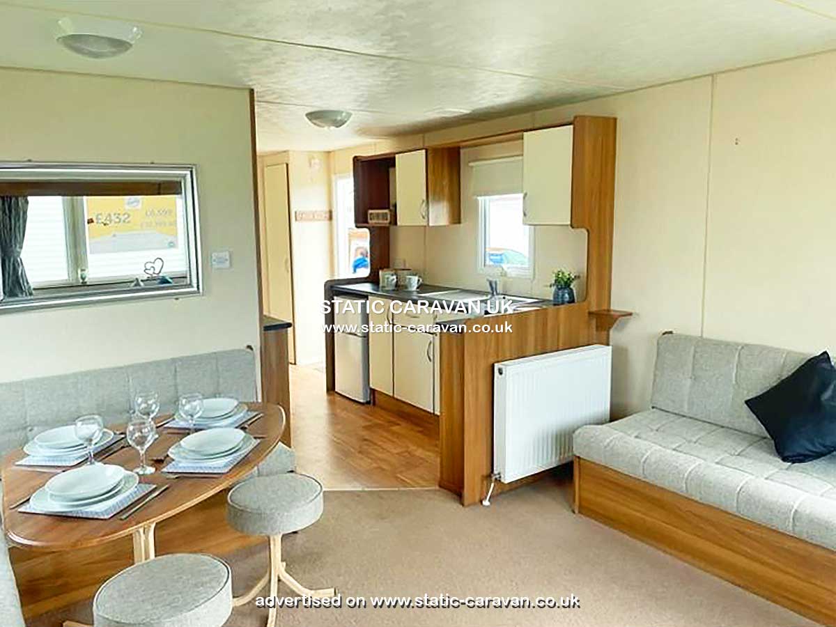 Caravan for hire G69 at Heacham Beach, Nr Kings Lynn, Norfolk