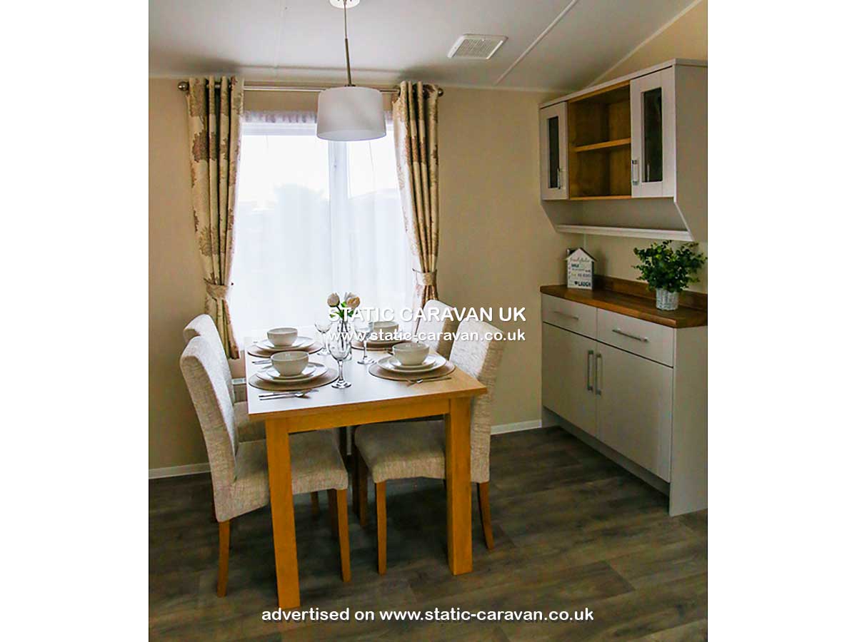 Caravan for hire CS63 at Hoburne Naish, New Milton, Hampshire