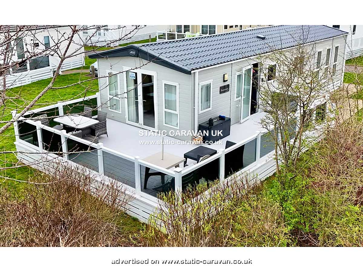 Static Caravan for hire at Chewton Meadow, Hoburne Naish, New Milton, Hampshire