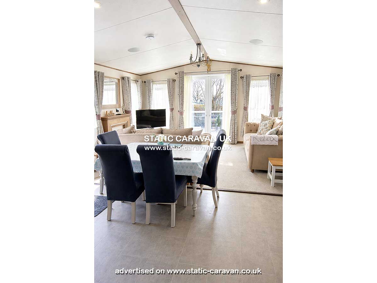 Caravan holiday rental Chewton Meadow at Hoburne Naish, New Milton, Hampshire