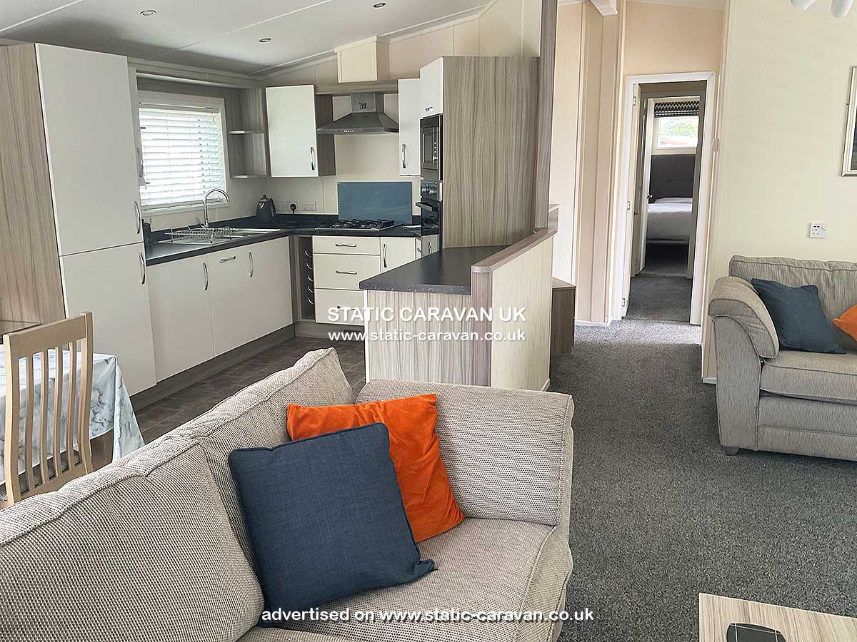 Caravan holiday rental Chewton Meadow at Hoburne Naish, New Milton, Hampshire