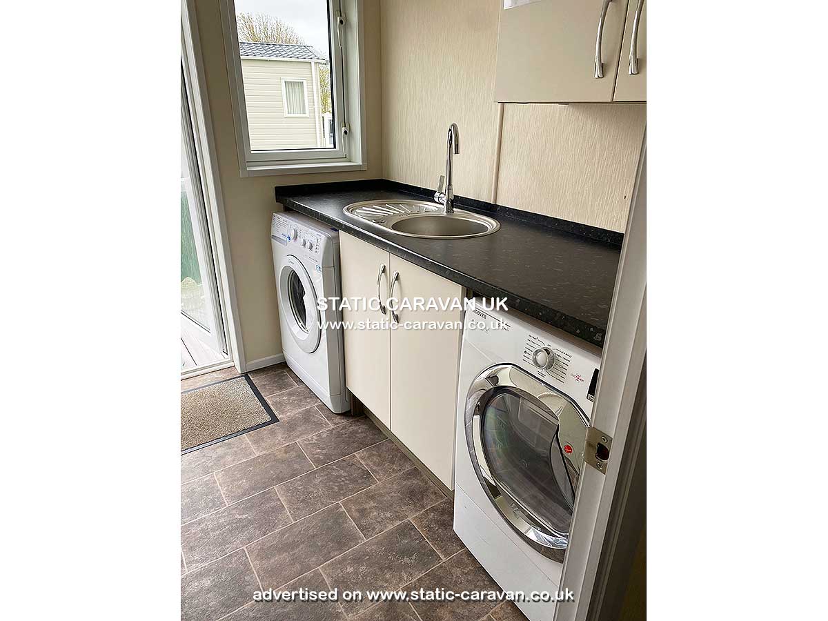 Caravan for hire Chewton Meadow at Hoburne Naish, New Milton, Hampshire