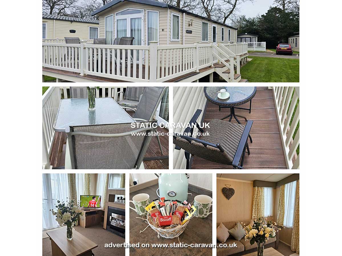 Static Caravan for hire at R6, Hoburne Park, Christchurch, Nr Bournemouth, Dorset