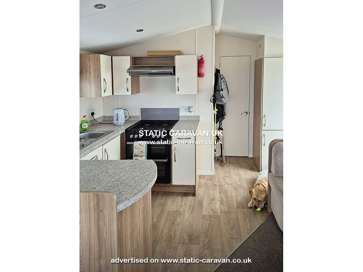 Caravan for hire F10 at Freshwater Beach, Bridport, Dorset