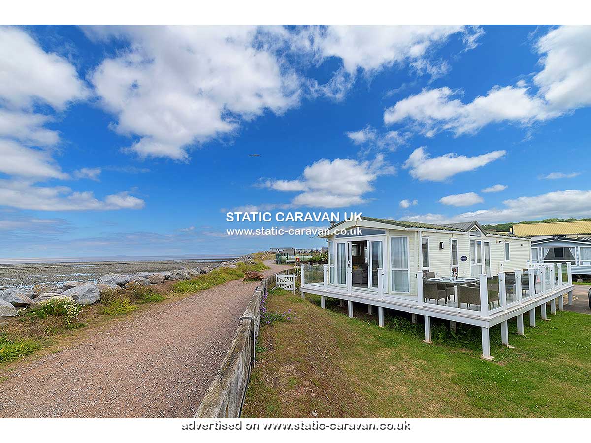 Caravan holiday rental 10 Waterside at Doniford Bay, Watchet, Nr Minehead, Somerset