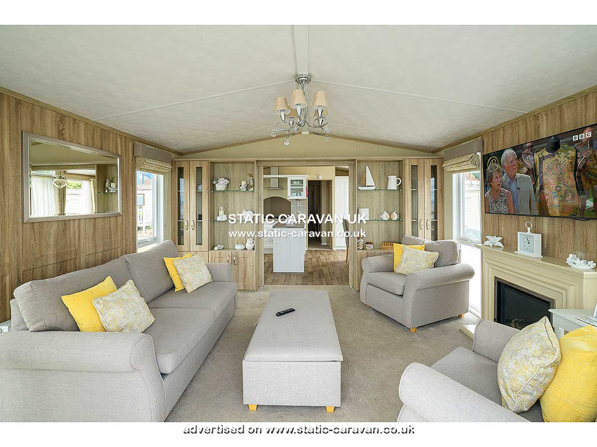 Caravan for hire 10 Waterside at Doniford Bay, Watchet, Nr Minehead, Somerset