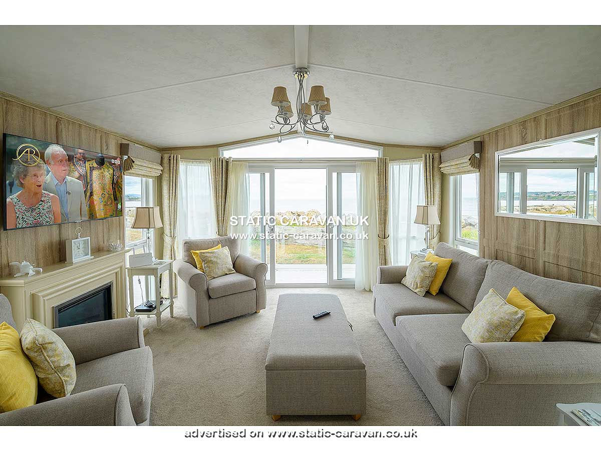 Caravan for hire 10 Waterside at Doniford Bay, Watchet, Nr Minehead, Somerset