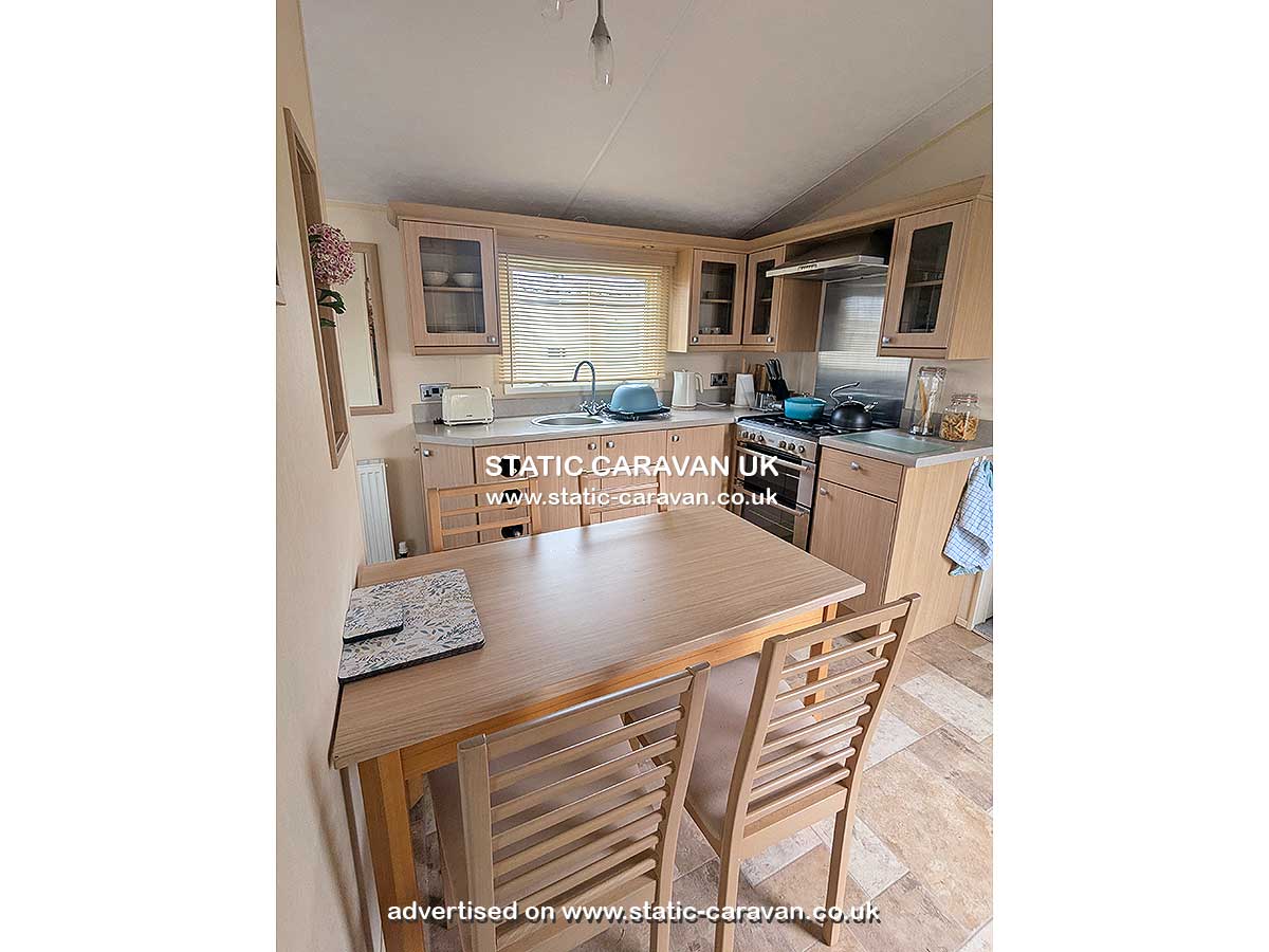 Caravan for hire 212 at St Michaels Caravan Park, Towyn, Conwy, North Wales