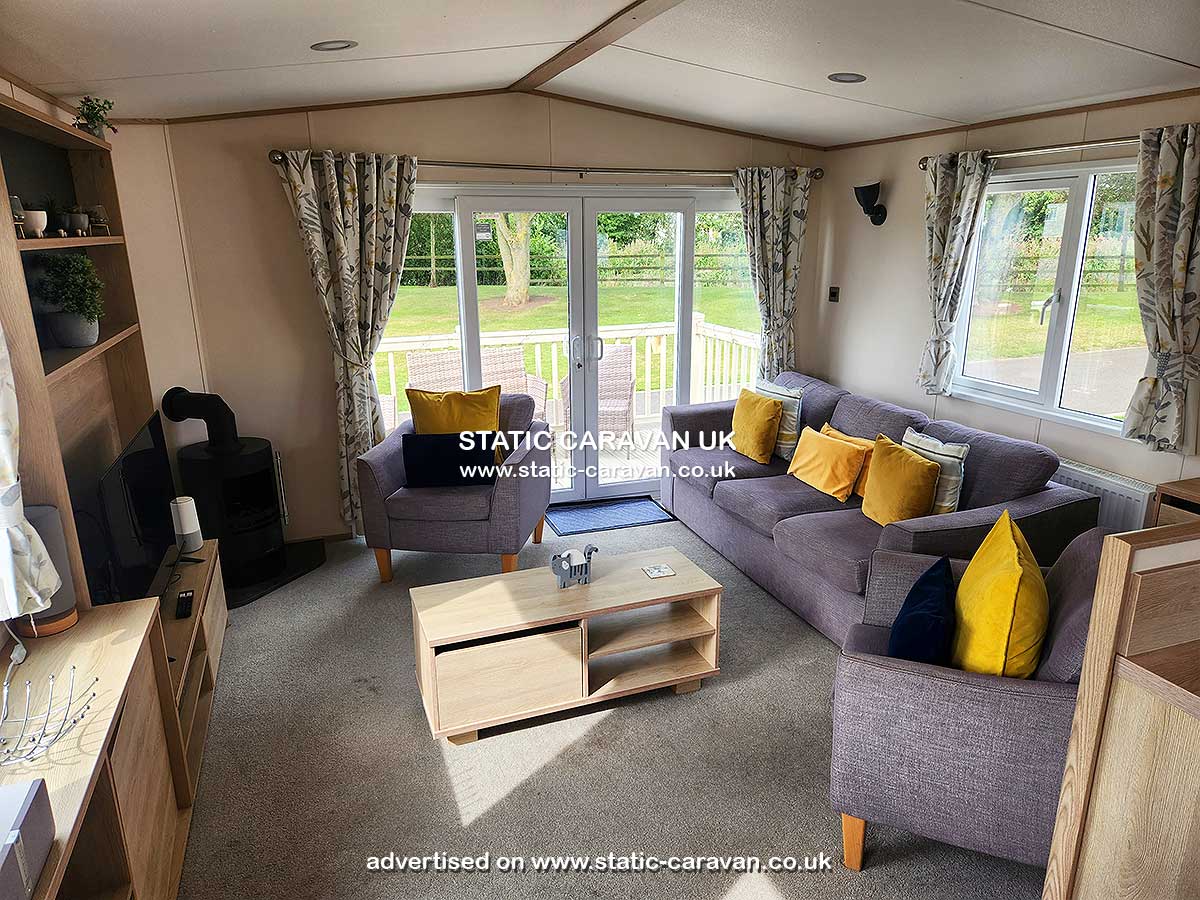 Caravan holiday rental Cedar Avenue at Golden Sands, Mablethorpe, Lincolnshire
