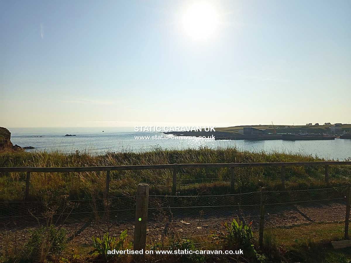 Caravan holiday rental A13 at Eyemouth Holiday Park, Berwickshire, Scotland