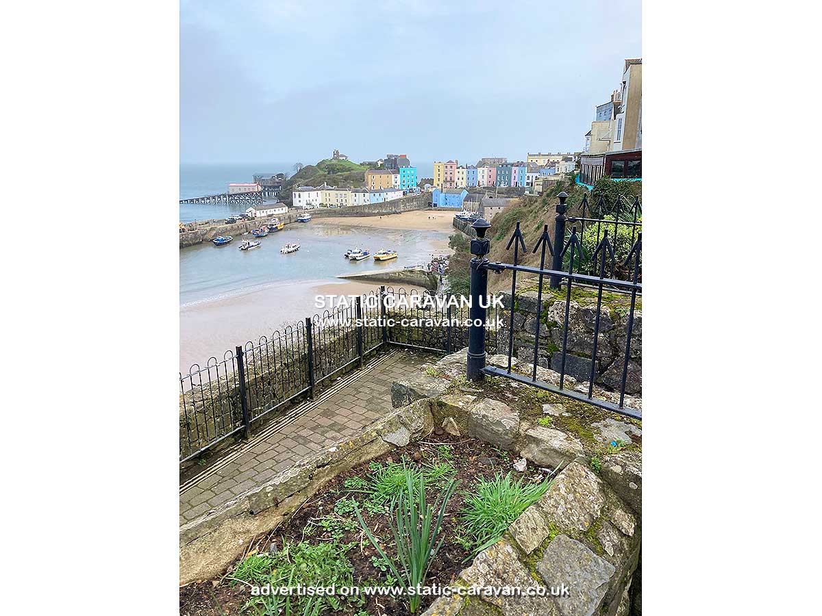 Caravan for hire Osprey 17 at Kiln Park, Tenby, Pembrokeshire, South Wales