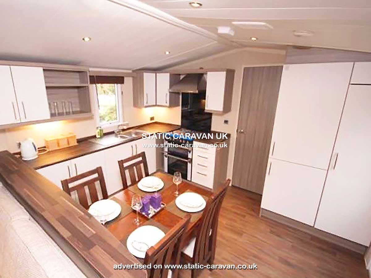 Caravan for hire Osprey 17 at Kiln Park, Tenby, Pembrokeshire, South Wales