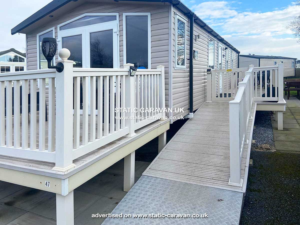 Static Caravan for hire at 47 Goscar Court, Kiln Park, Tenby, Pembrokeshire, South Wales