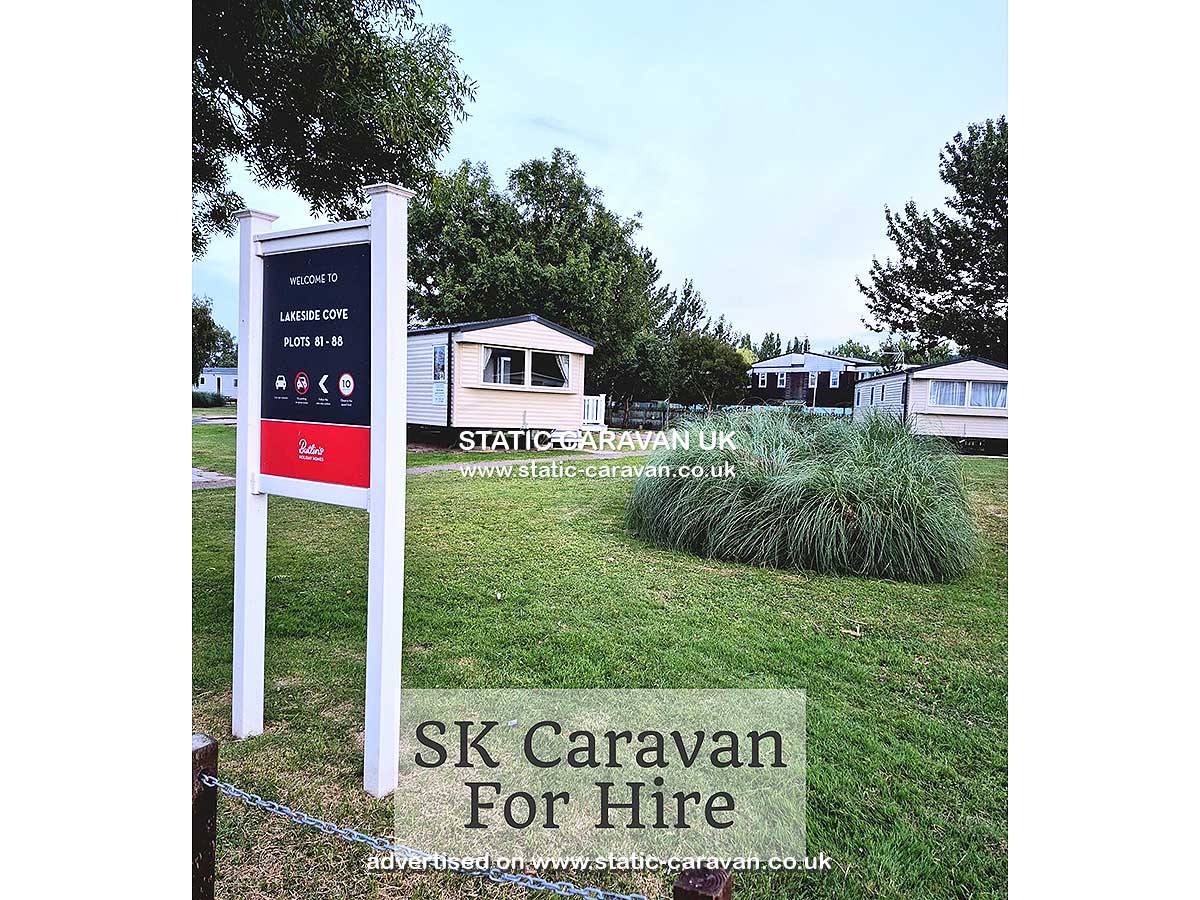 Caravan holiday rental 83 Lakeside Cove at Butlins Minehead, Somerset
