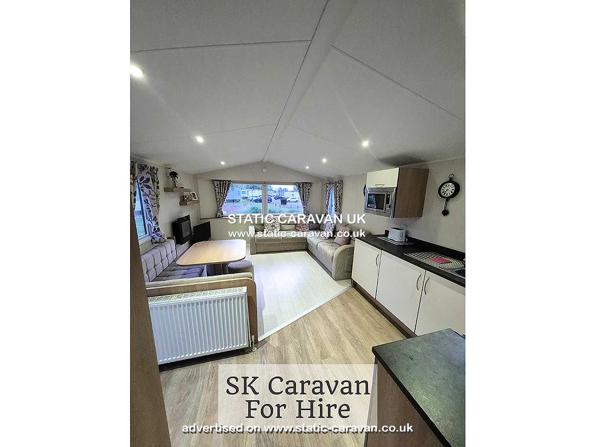 Caravan for hire 83 Lakeside Cove at Butlins Minehead, Somerset