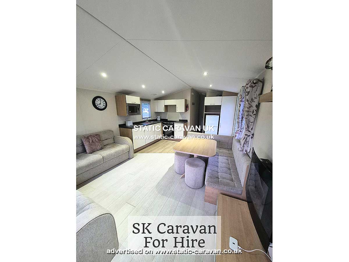 Caravan for hire 83 Lakeside Cove at Butlins Minehead, Somerset