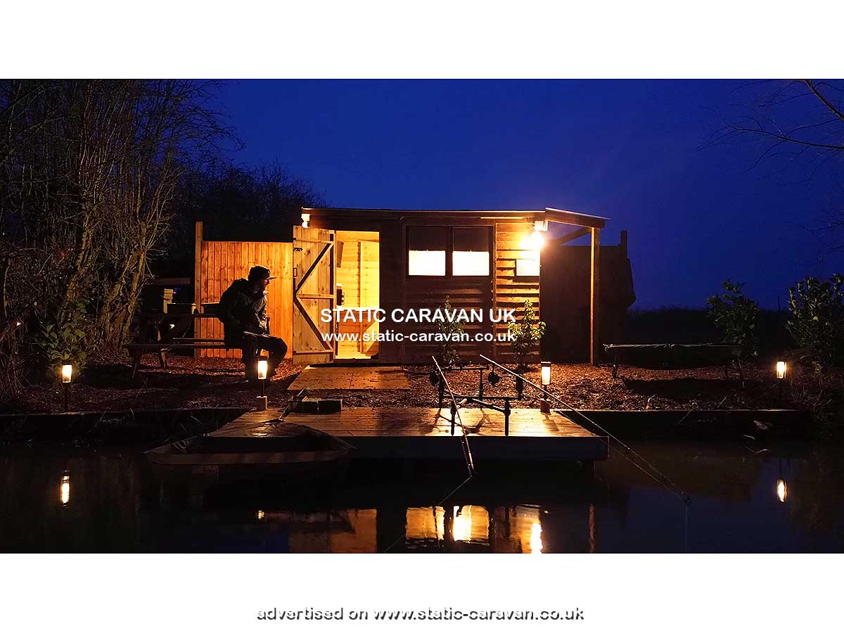 Caravan for hire Peg 16 at Lincoln Lane Lakes, Middle Rasen, Lincolnshire