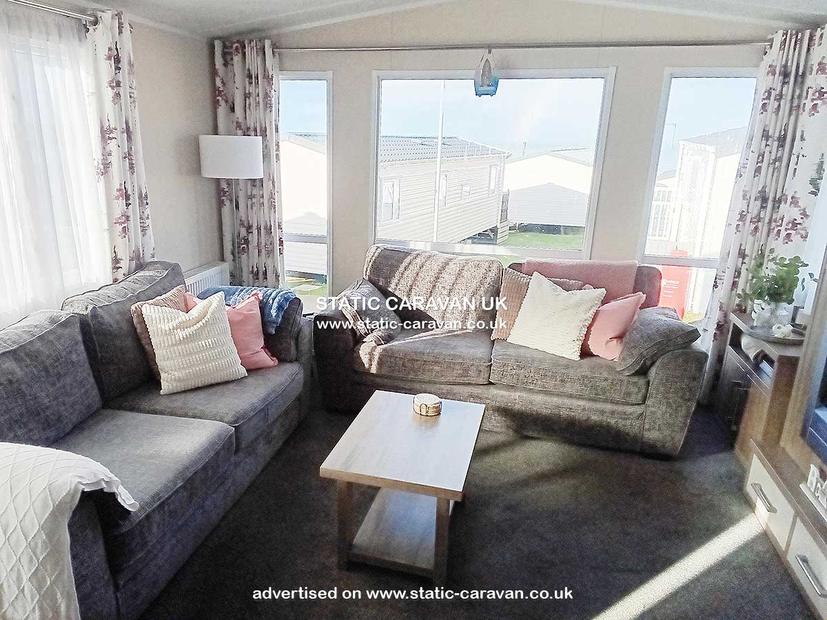 Caravan for hire Sunset Dreams St Agnes 5 at Liskey Hill, Perranporth, Cornwall