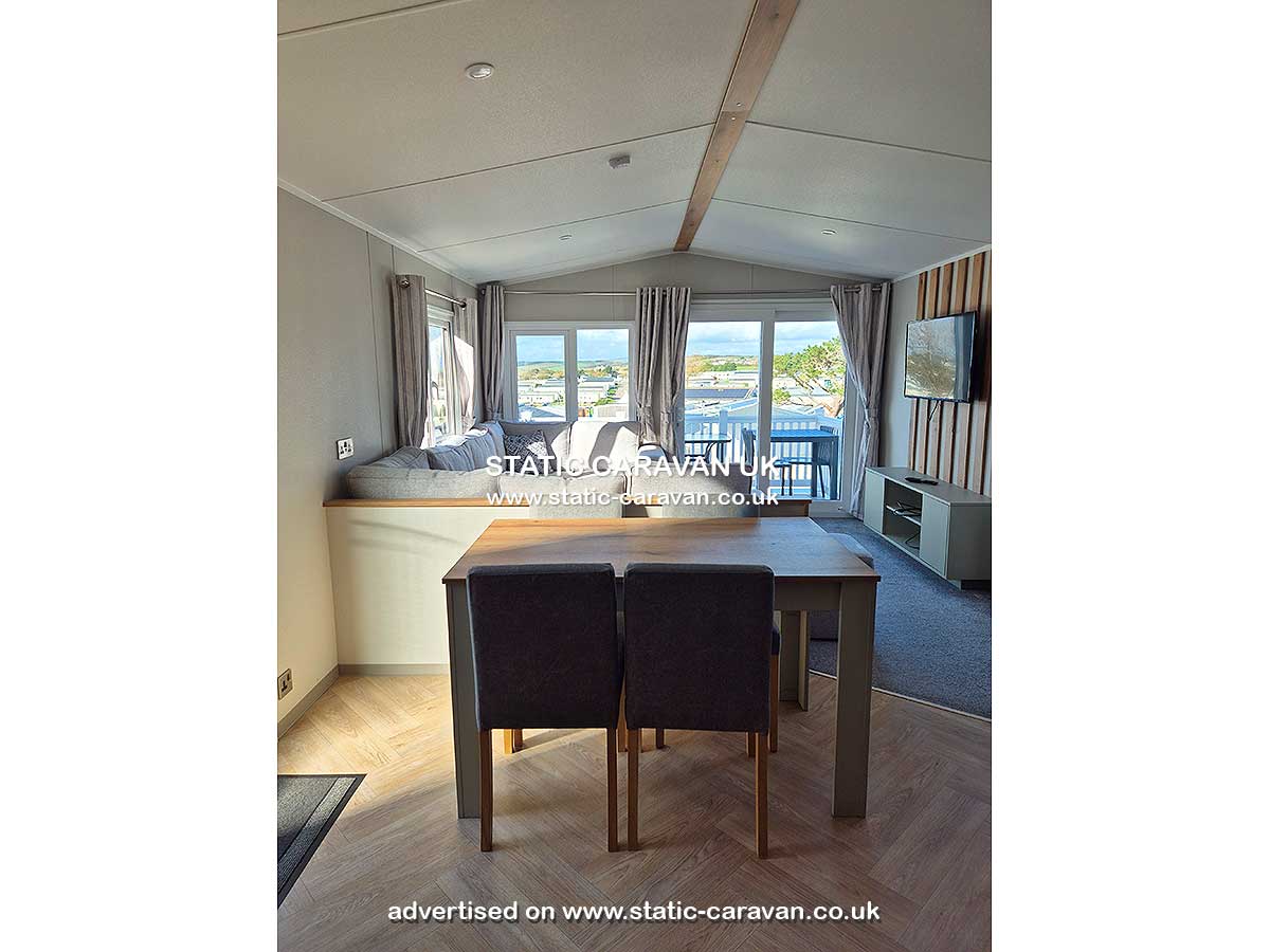 Caravan holiday rental 13 Chickerell View at Littlesea, Weymouth, Dorset