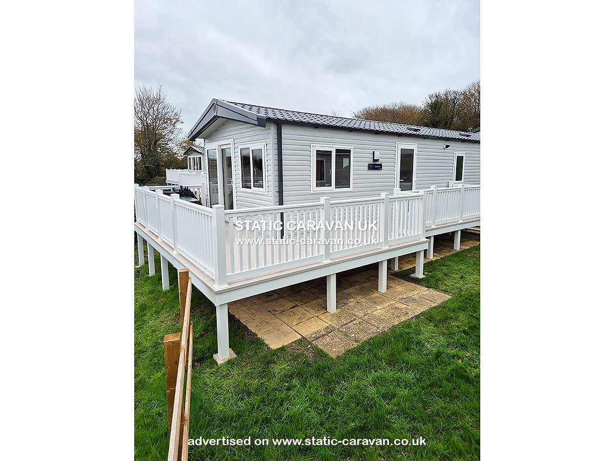 Caravan for hire 13 Chickerell View at Littlesea, Weymouth, Dorset