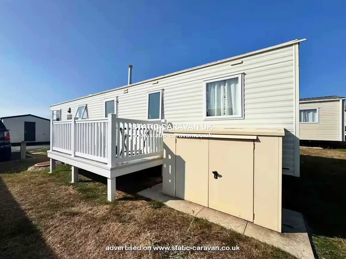 Caravan holiday rental Westacres at Littlesea, Weymouth, Dorset