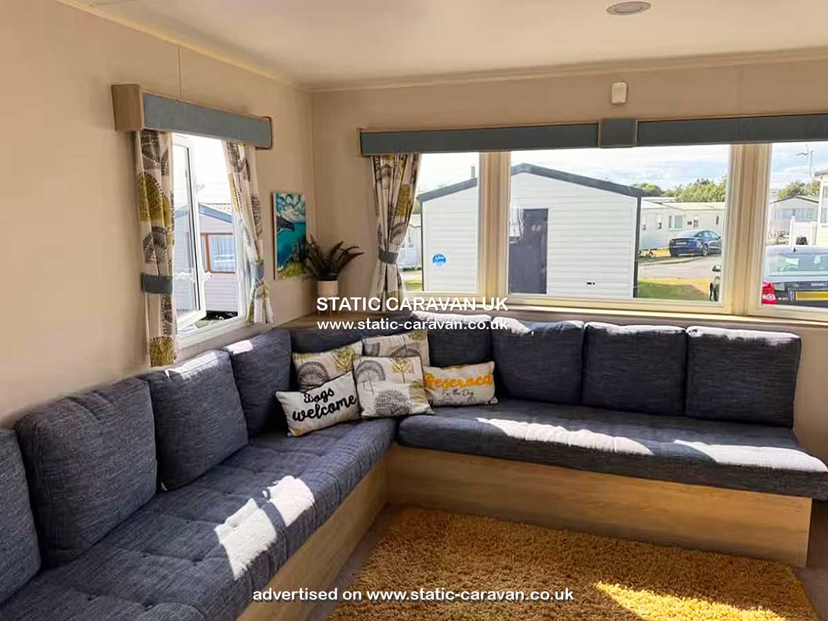 Caravan for hire Westacres at Littlesea, Weymouth, Dorset