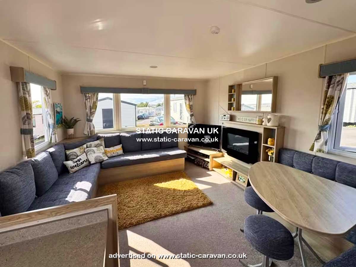 Caravan for hire Westacres at Littlesea, Weymouth, Dorset