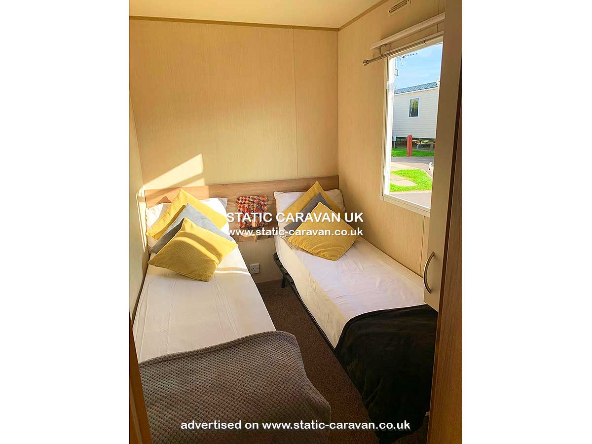 Caravan for hire 108 West Acres at Littlesea, Weymouth, Dorset