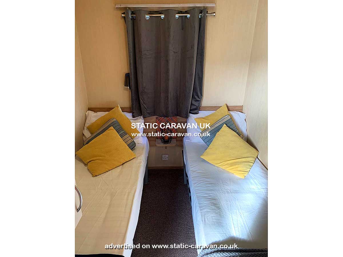 Caravan for hire 108 West Acres at Littlesea, Weymouth, Dorset