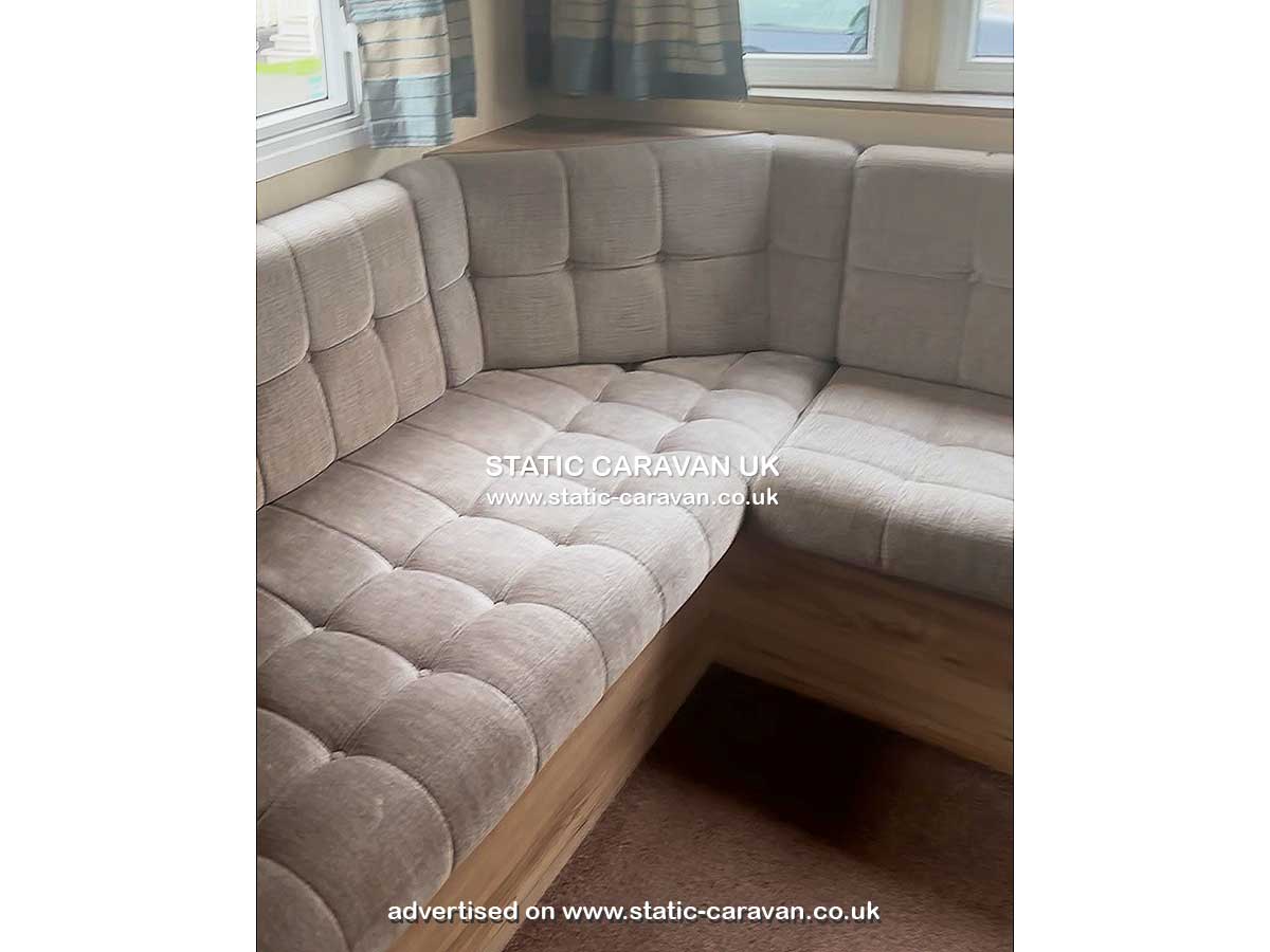 Caravan holiday rental Oak Apple Lane at Lyons Abbeyffordd, Towyn, Abergele, Conwy, North Wales