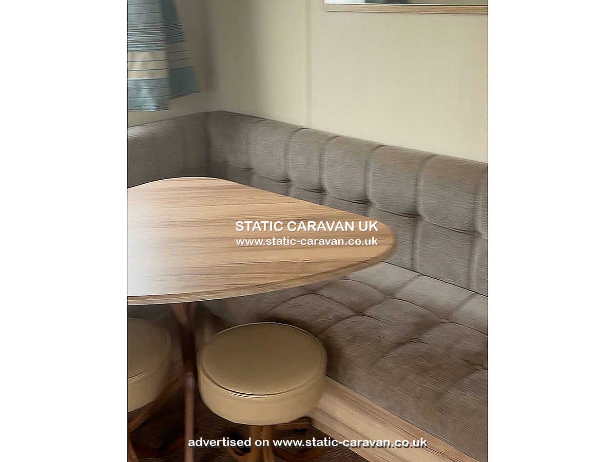 Caravan for hire Oak Apple Lane at Lyons Abbeyffordd, Towyn, Abergele, Conwy, North Wales