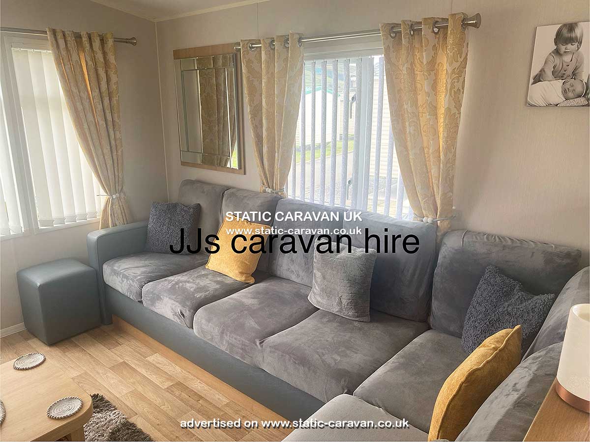 Caravan for hire Snowdon Summit at Lyons Sunnysands, Tal-y-bont, Barmouth, Gwynedd, West Wales