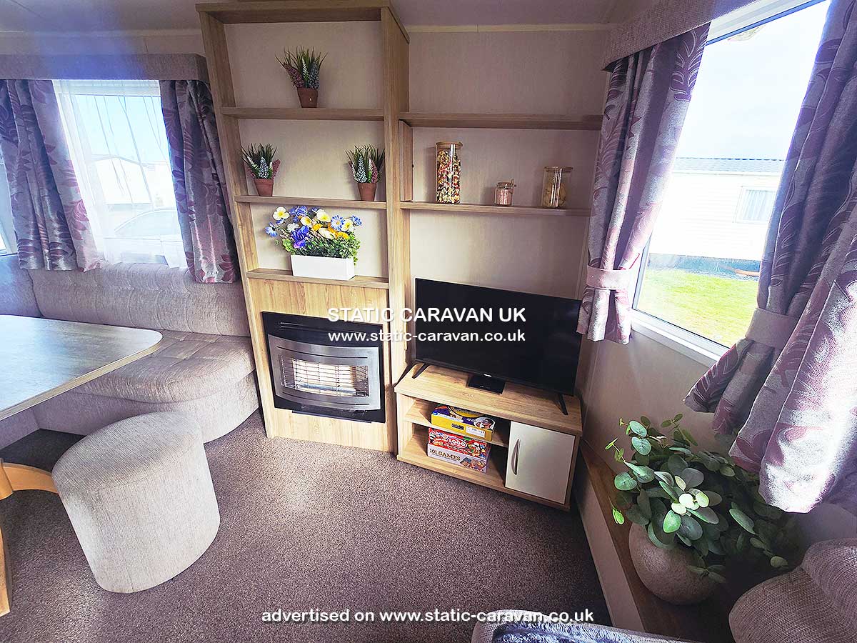 Caravan for hire Sandy Cove 42 at Lyons Sunnysands, Tal-y-bont, Barmouth, Gwynedd, West Wales