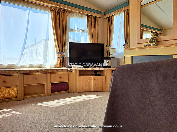 Static Caravan for hire at SC60, Lyons Sunnysands, Tal-y-bont, Barmouth, Gwynedd, West Wales