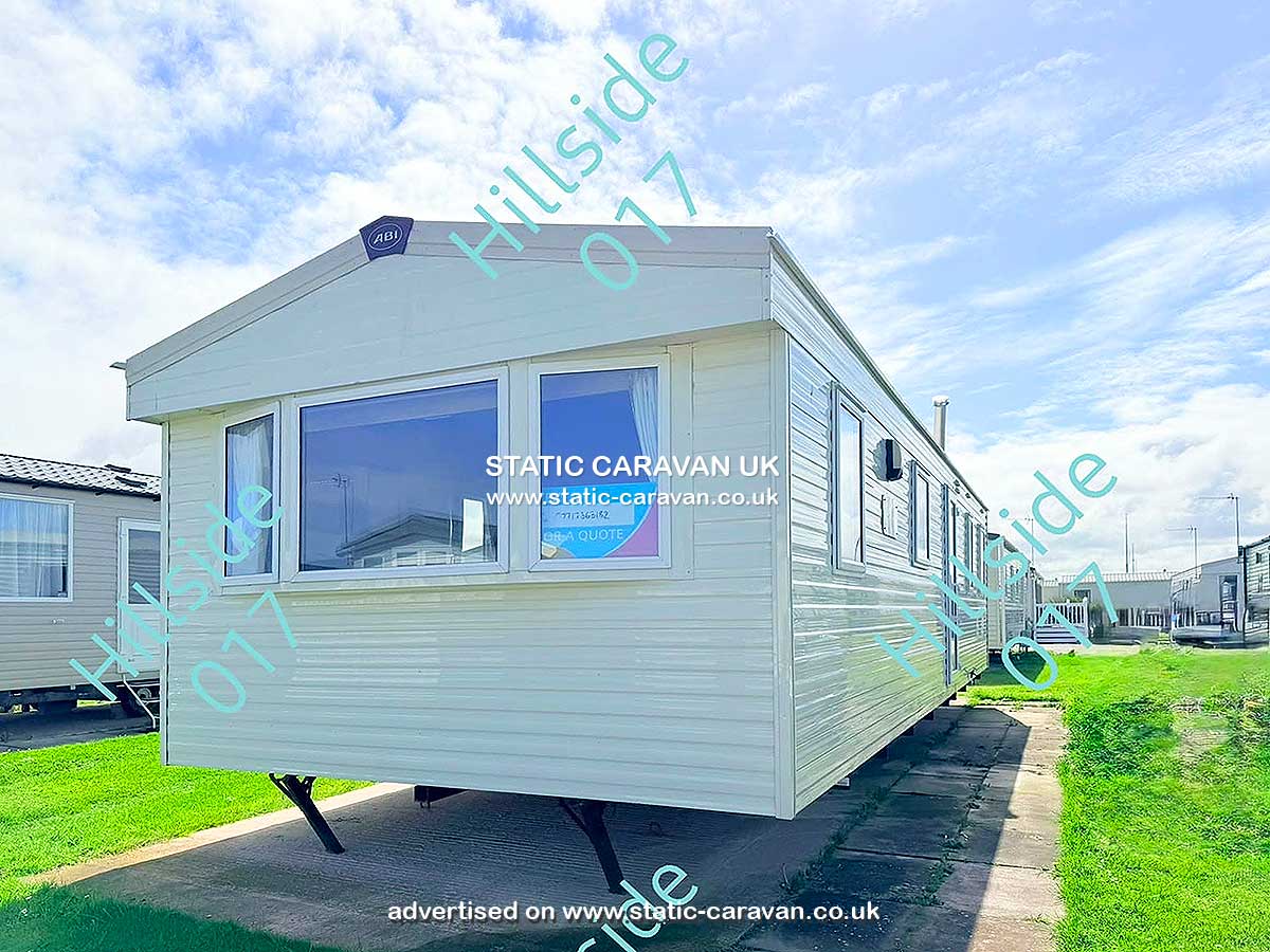 Static Caravan for hire at Hillside 017, Lyons Sunnysands, Tal-y-bont, Barmouth, Gwynedd, West Wales