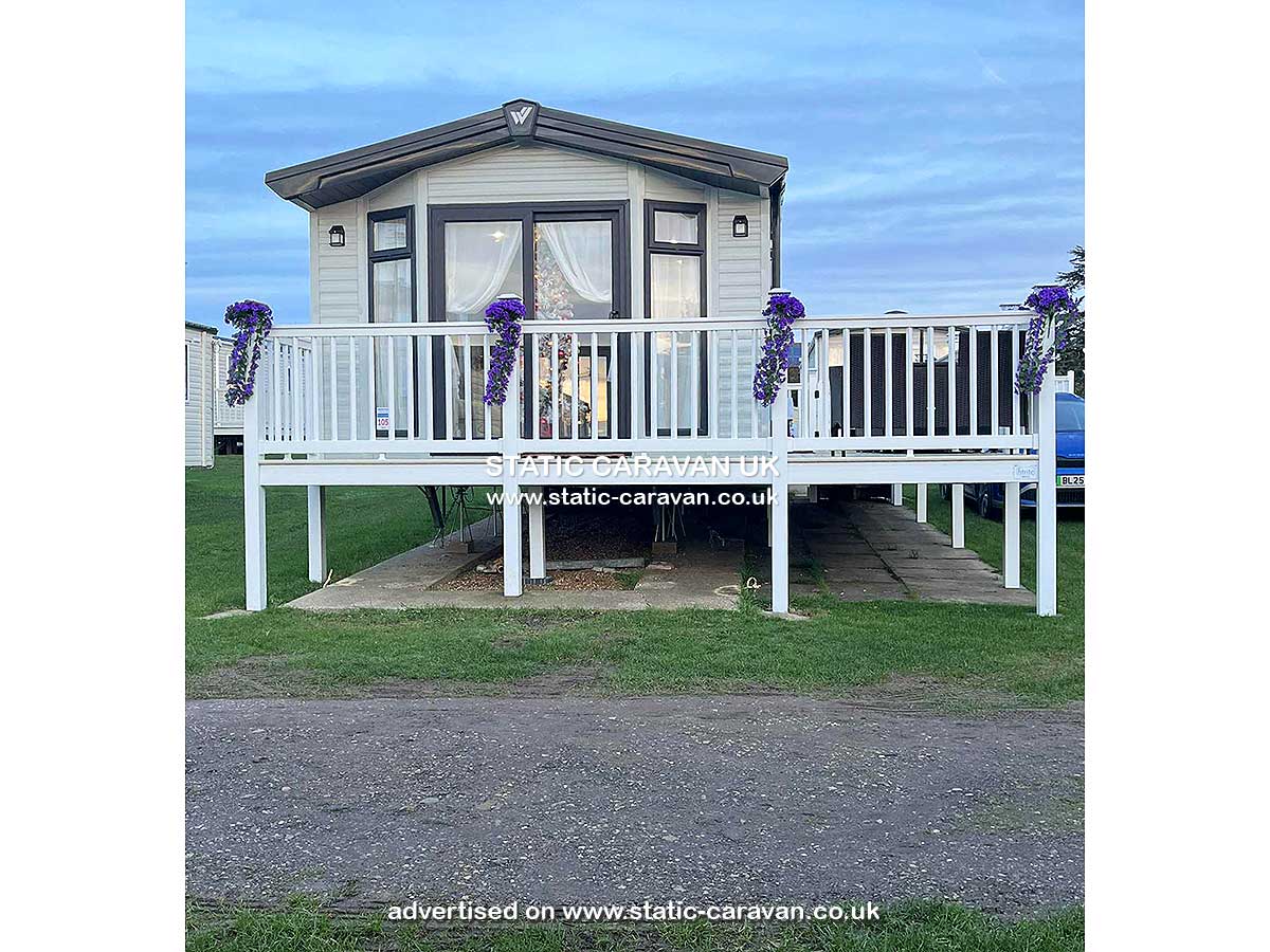 Caravan holiday rental Sandringham 105 at Manor Park, Hunstanton, Norfolk