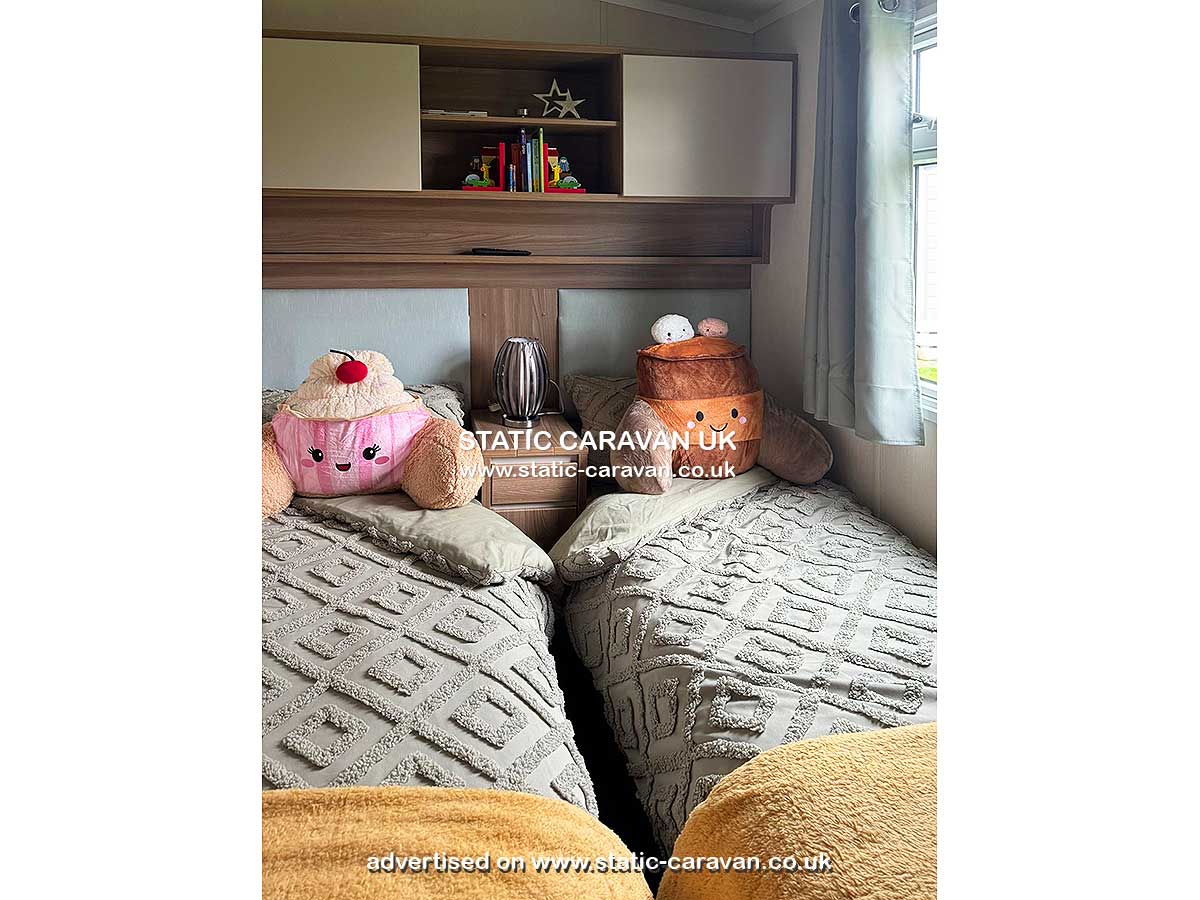 Caravan for hire 003MS at Marine Park, Rhyl, Denbighshire, North Wales