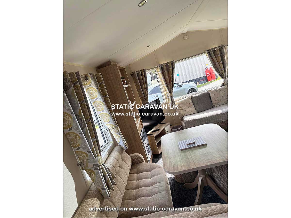 Caravan for hire Riverside 122 at Barmouth Bay, Tal-y-bont, Gwynedd, West Wales